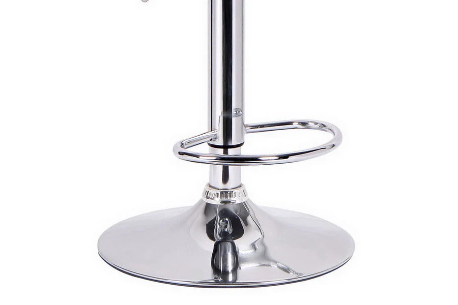 Cabell Walnut & Black Modern Bar Stool - Image 3