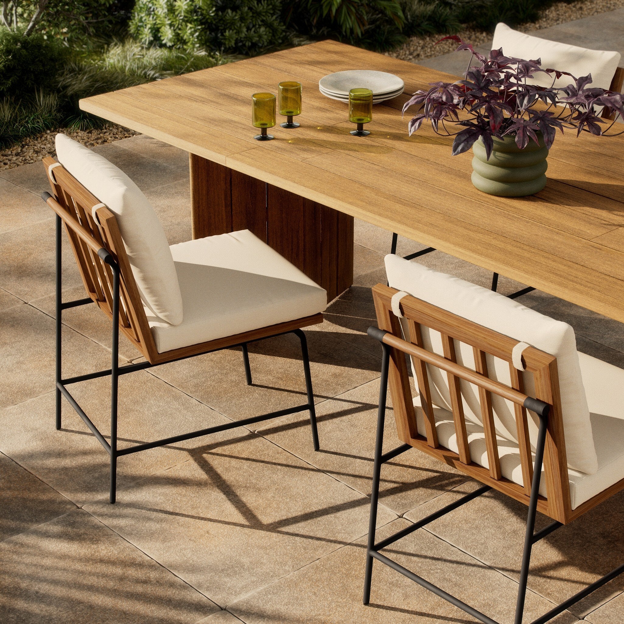 Crete Outdoor Dining Chair - Image 3