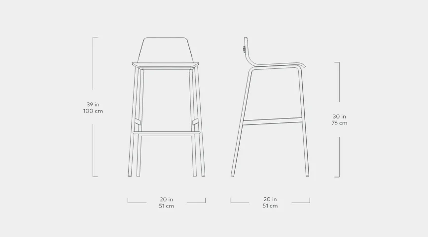 Lecture Bar Stool - Image 3