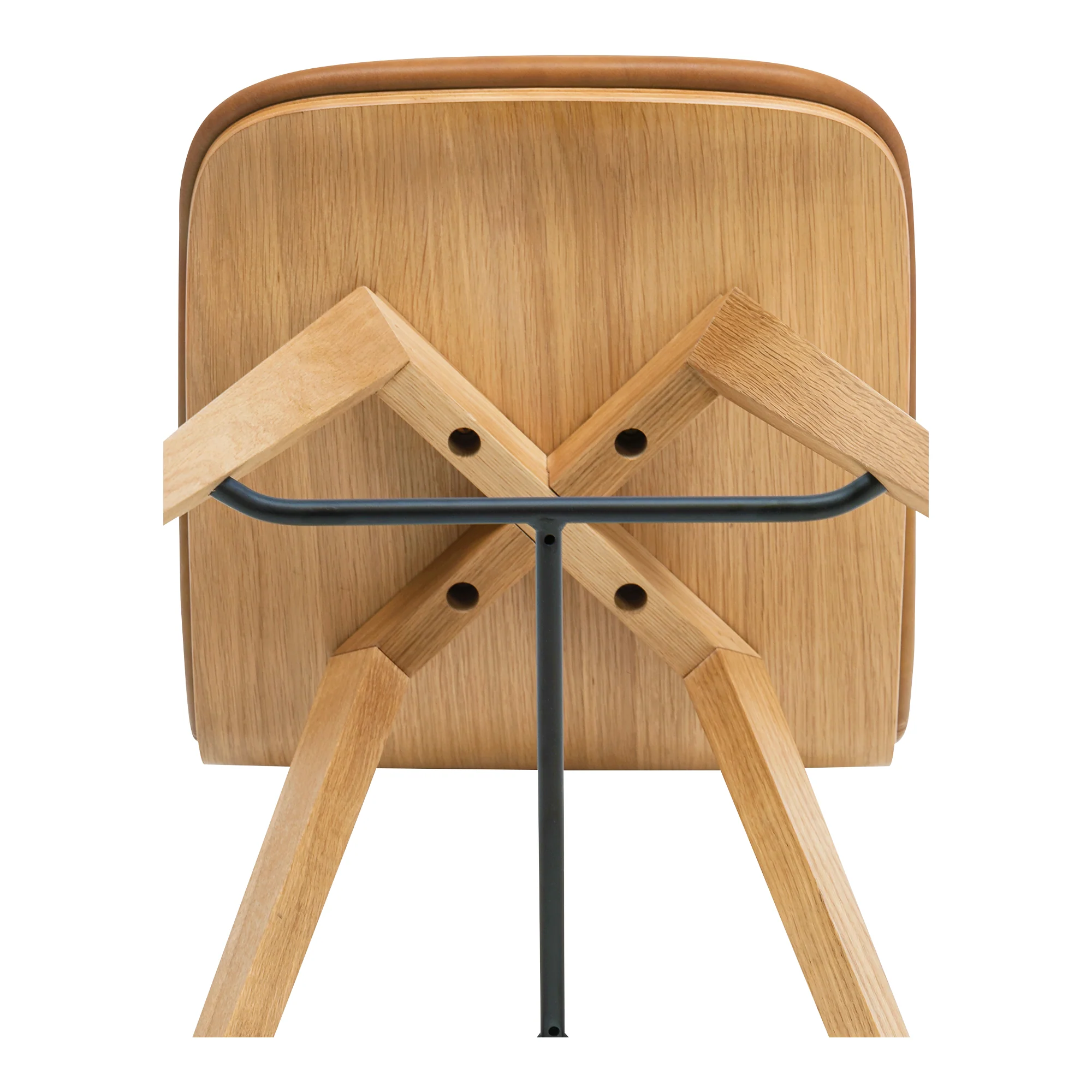 Napoli Leather Counter Stool - Image 8