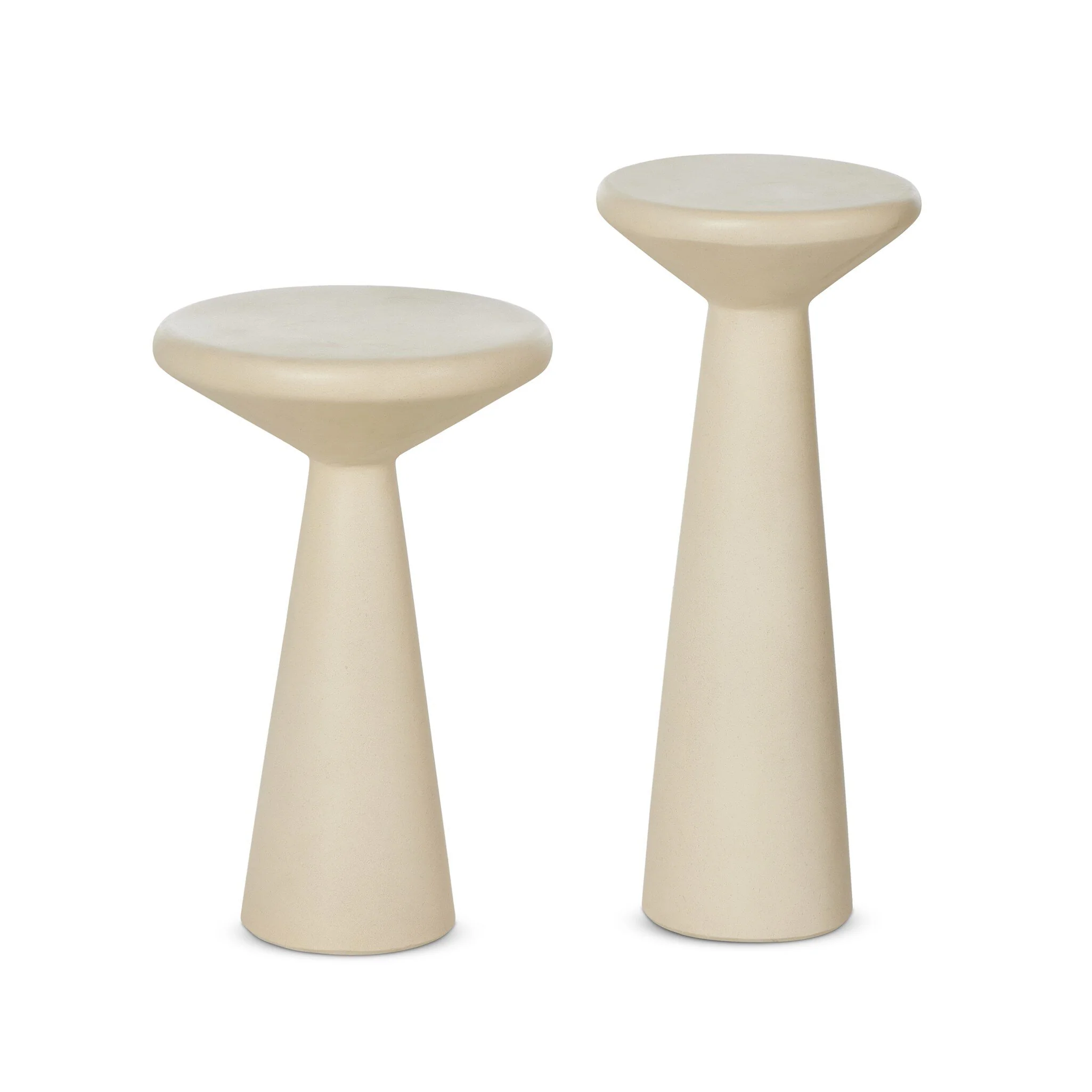 Ravine Concrete Accent Tables - Set of 2 - Image 9
